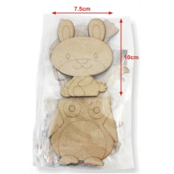 WDN WOODLAND CREATURE MAGNET PACK OF 8